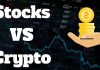 Crypto Versus Stocks