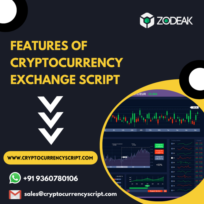 Features Of Cryptocurrency Exchange Script